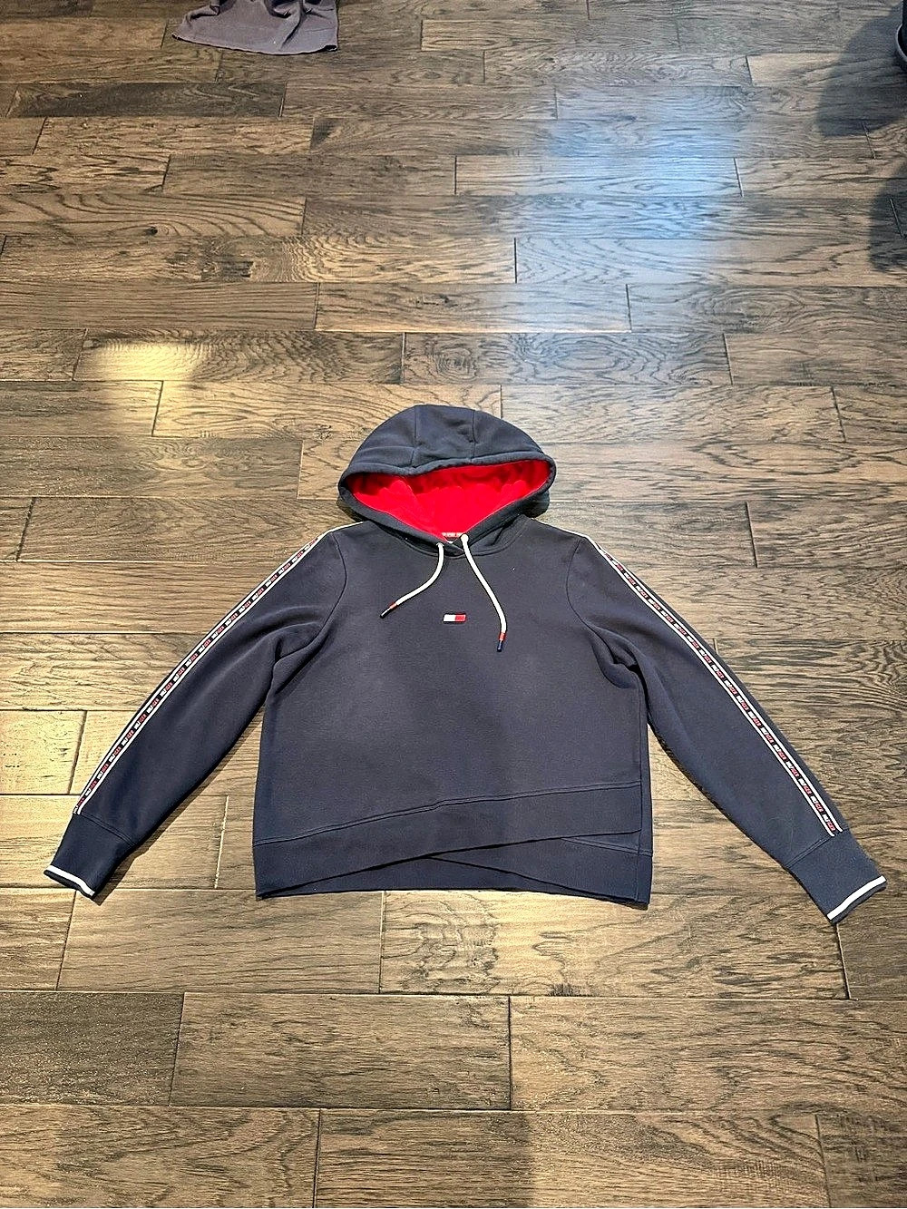 Tommy Hilfiger Sport hoodie in Blue & Red Size M